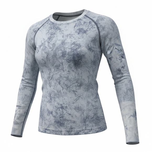 lululemon athletica Tops - Lululemon Athletica Tie Dyed Patterned Long Sleeve Top (LS21)